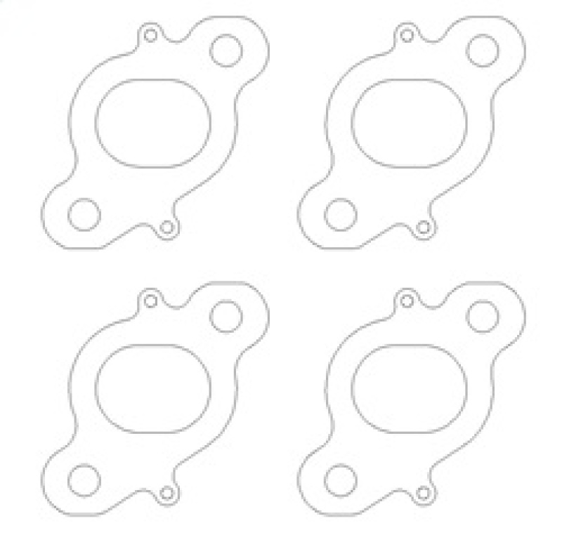 Cometic Nissan CA18 DET .030 inch DOHC Exhaust Gasket (4 pcs per Kit) - Image 2
