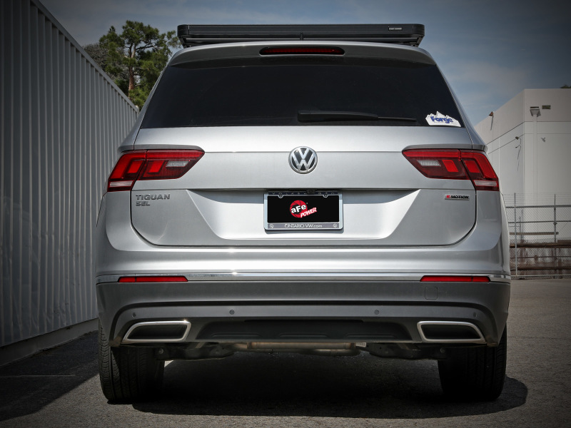aFe MACH Force-Xp 3in - 2 1/2in SS Cat Back Exhaust System VW Tiguan 18-22 2.0 110in Wheelbase (AWD) - Image 6
