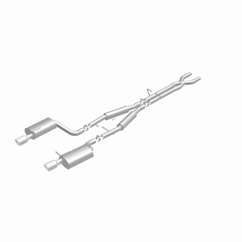 MagnaFlow 05-07 Audi A4 Quattro V6 3.2L SS Cat-Back Dual Split Rear Exit 2 Tips Perf Exhaust Sys - Image 4
