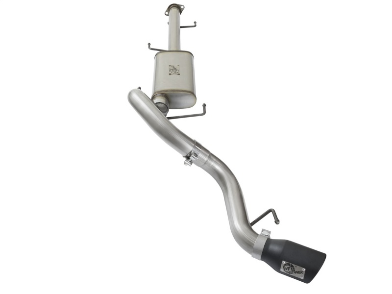 aFe MACH Force Xp 3in SS Cat-Back Single Side Exit Exhaust w/Black Tips 07-14 Toyota FJ Cruiser - Image 4