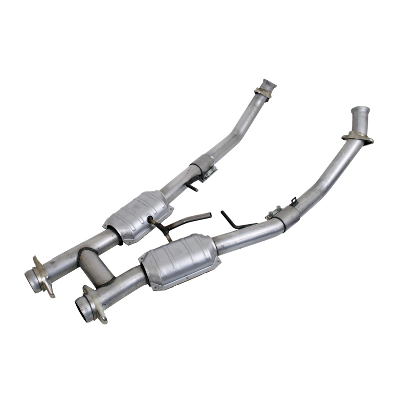 BBK 94-95 Mustang 5.0 High Flow H Pipe With Catalytic Converters - 2-1/2 - Image 4