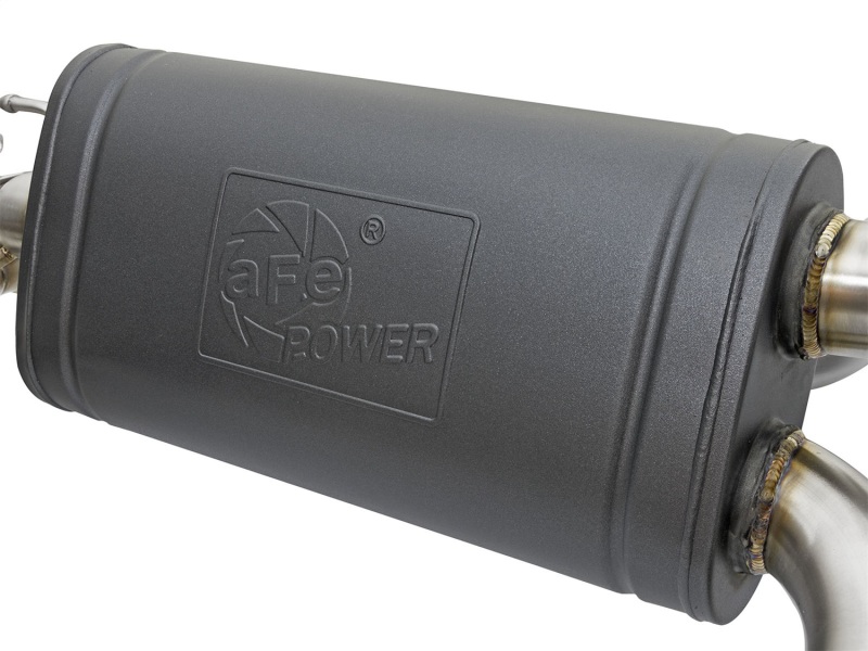 aFe MACHForce XP 3in - 2 1/2in Axle Back 304SS Exhaust w/ Black Tips 16-17 BMW M2 (f87) - Image 2