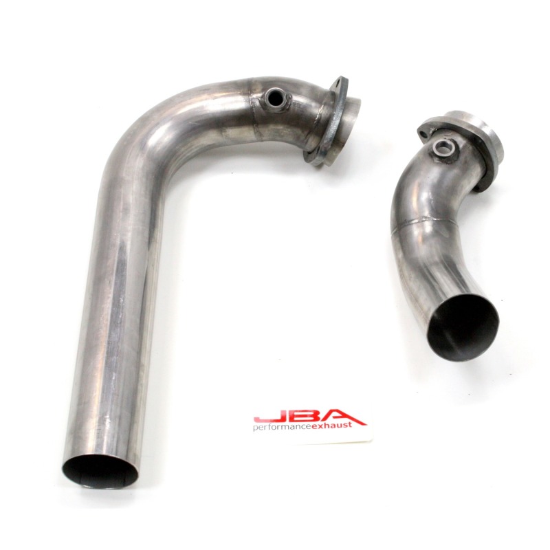 JBA 96-00 GM C/K Pickup 7.4L 409SS Emissions Legal Mid Pipes - Image 2