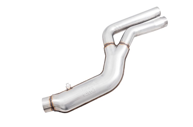 AWE 2020 Toyota Supra A90 Resonated Touring Edition Exhaust - 5in Chrome Silver Tips - Image 4