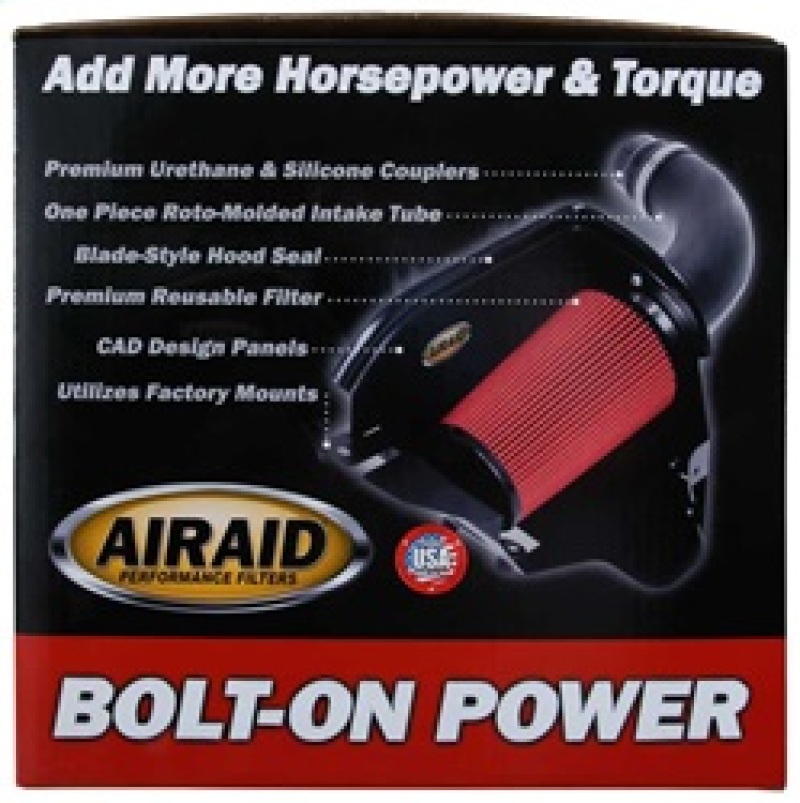 Airaid 11-14 Dodge Charger/Challenger MXP Intake System w/ Silicone Tube (Dry / Black Media) - Image 9