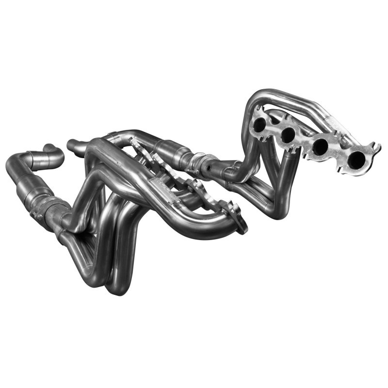 Kooks 15+ Mustang 5.0L 4V 2in x 3in SS Headers w/Green Catted OEM Connection Pipe - Image 2