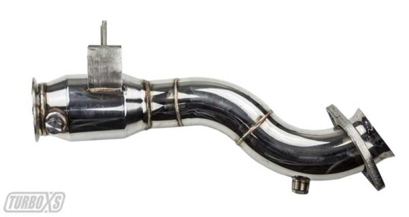 Turbo XS 2015+ Ford Mustang Ecoboost Downpipe w/ High Flow Catalytic Converter - Image 3