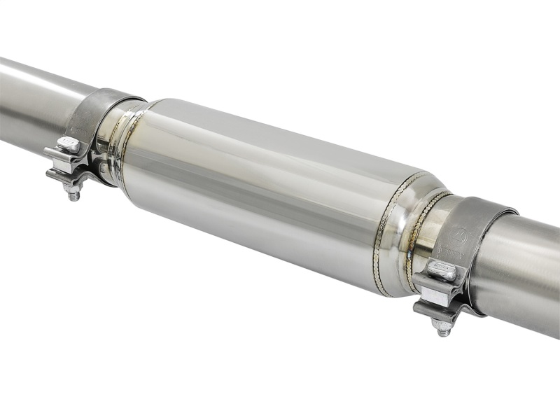 aFe MACH Force-Xp 3in 304 SS Cat-Back Exhaust w/ Black Tips 12-15 BMW 335i (F30) L6 3.0L (t) N55 - Image 3