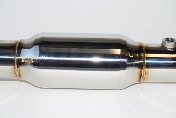 Invidia 09+ EVO 10 One piece Downpipe and High Flow Cat Pipe - Image 2