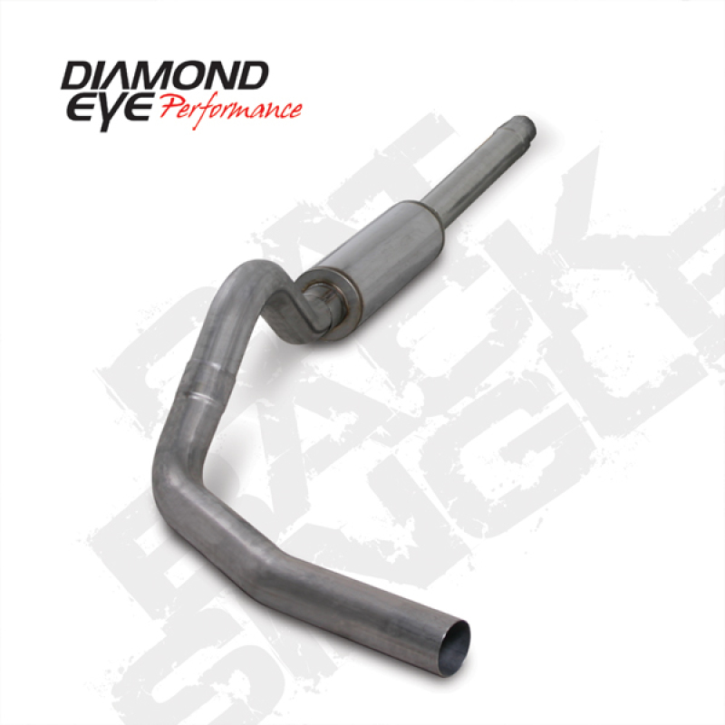 Diamond Eye KIT 4in Catback Single SS: 94-97 FORD 7.3L F250/F350 PWRSTROKE - Image 3