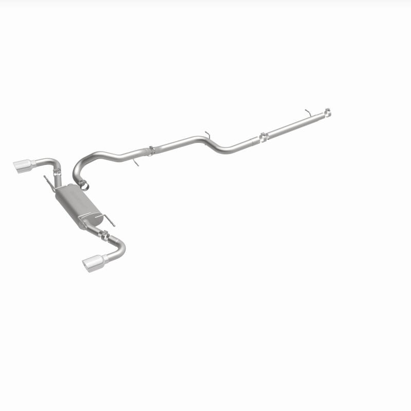 MagnaFlow 10-12 Mazda 3 L4 2.5L Hatchback Split Rear Exit Stainless Cat Back Performance Exhaust - Image 5