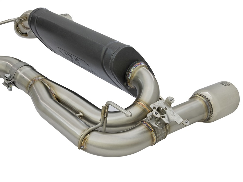 aFe MACHForce XP 16-17 BMW 340i/iX 440i/iX L6-3.0L (t) SS Axle-Back Exhaust w/Polished Tips - Image 5