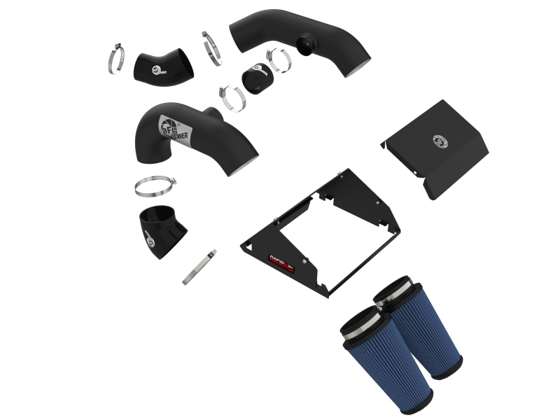 aFe Rapid Induction Pro 5R Cold Air Intake System 21-22 Ford F-150 Raptor V6-3.5L (tt) - Image 2