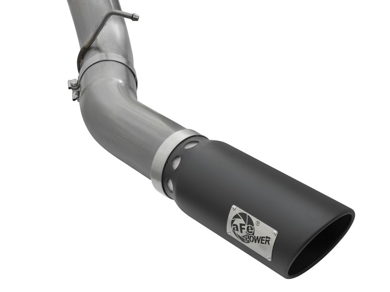 aFe LARGE Bore HD 5in Exhausts DPF-Back SS w/ Black Tips 16-17 GM Diesel Truck V8-6.6L (td) LML/L5P - Image 6