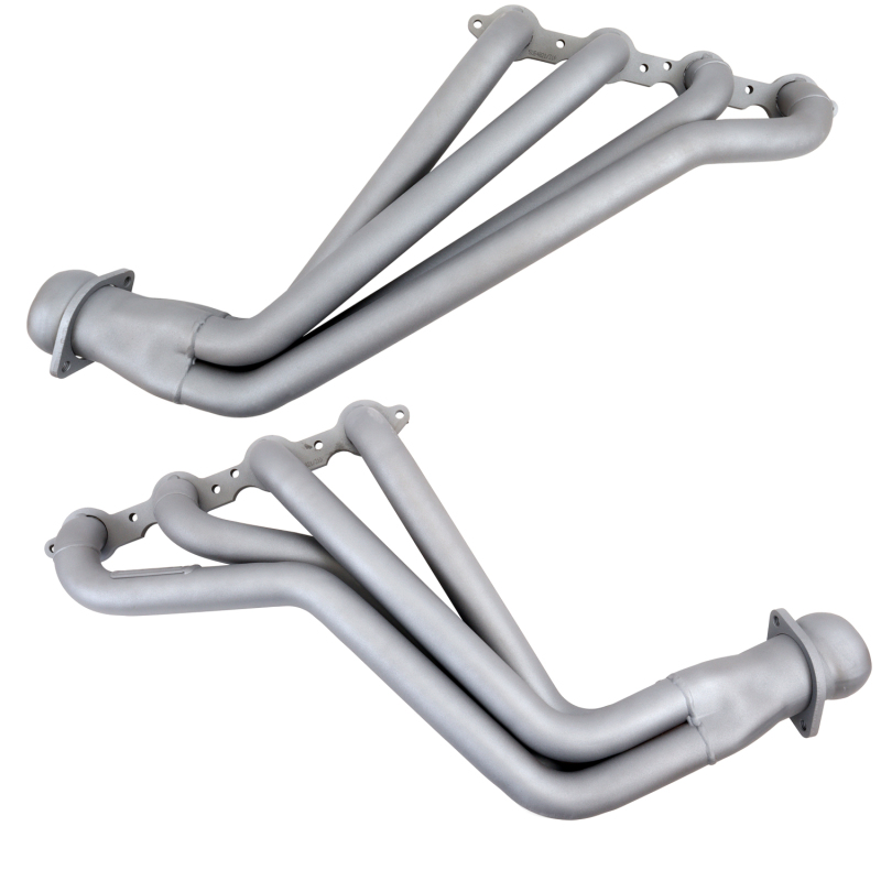 BBK 10-15 Camaro LS3 L99 Long Tube Exhaust Headers With Converters - 1-3/4 Chrome - Image 10