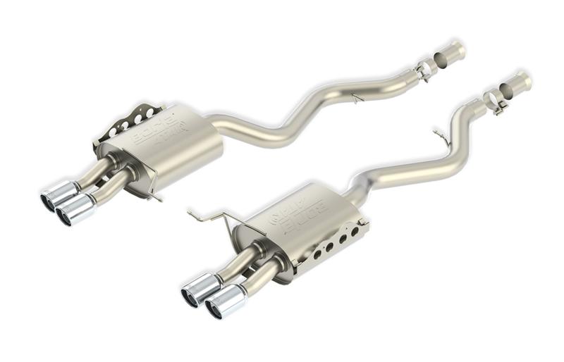 Borla 2015 Dodge Charger Hellcat 6.2L V8 ATAK Catback Exhaust w/ Valves No Tips Factory Valance - Image 10
