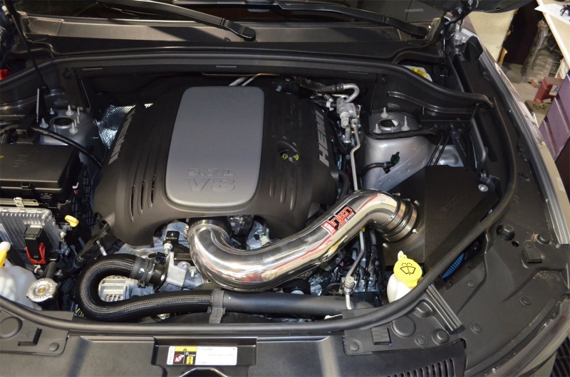 Injen 14-20 Dodge Durango R/T 5.7L V8 Polished Power-Flow Air Intake System - Image 7