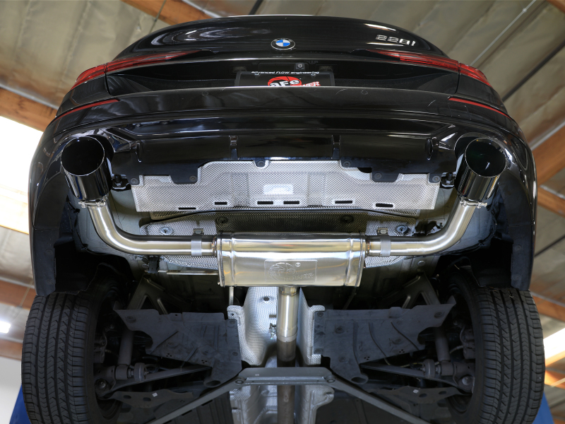 aFe MACHForce XP Exhausts Axle-Back 21-24 BMW 228i 2.0T (SS w/ Black Tips) - Image 7