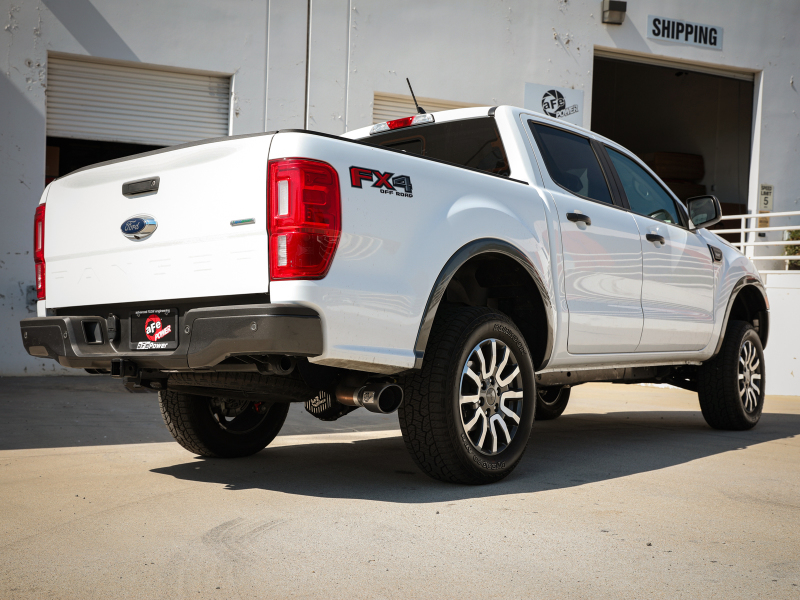 aFe Apollo GT Series 3in 409 SS Axle-Back Exhaust 2019 Ford Ranger 2.3L w/ Black Tips - Image 4