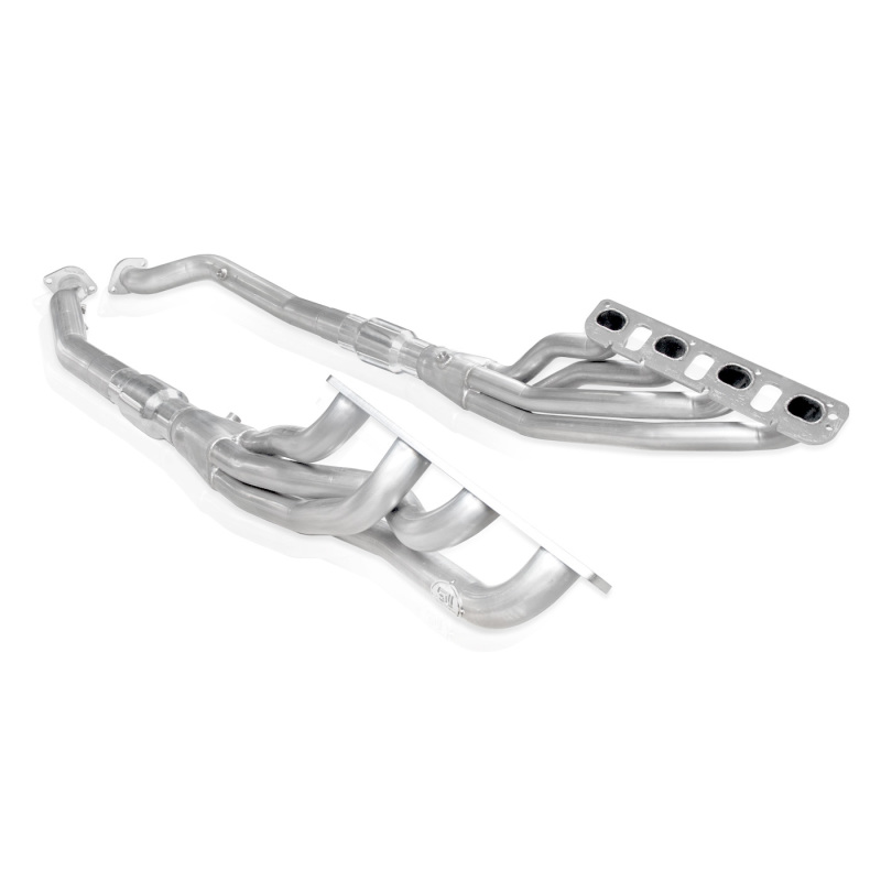 Stainless Works 2012-17 Jeep Grand Cherokee 6.4L Headers 1-7/8in Primaries 3in High-Flow Cats - Image 2