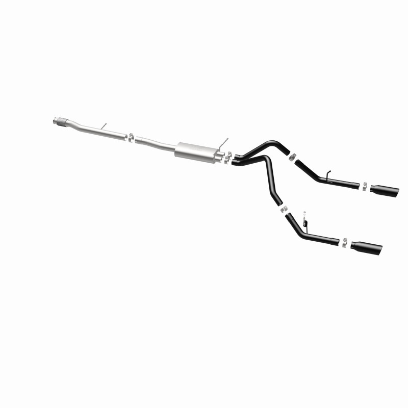 MagnaFlow SYS Cat-Back 4in Black Dual Split Rear Tips 14-15 Chevy Silverado/GMC Sierra 4.3L-5.3L - Image 10