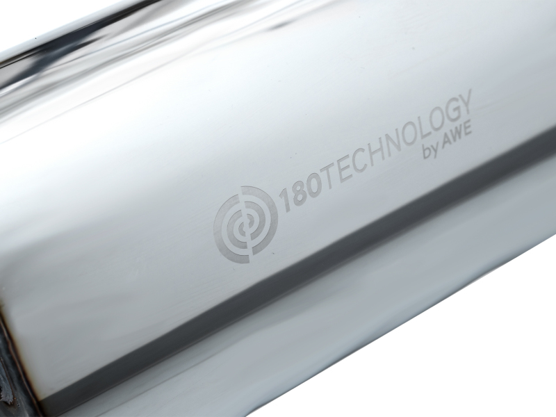 AWE 23-24 Toyota GR Corolla Touring Edition Catback Exhaust - Chrome Silver Tips - Image 9