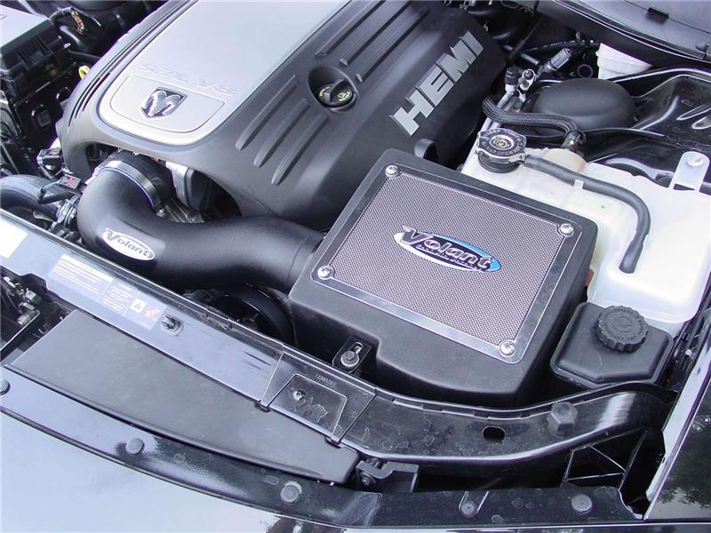 Volant 08-10 Dodge Challenger 5.7L Pro5 Closed Box Air Intake System - Image 8