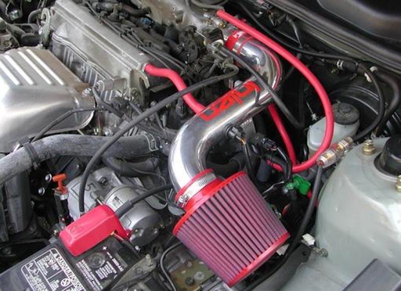 Injen 97-99 Camry 4 Cylinder Polished Short Ram Intake - Image 3