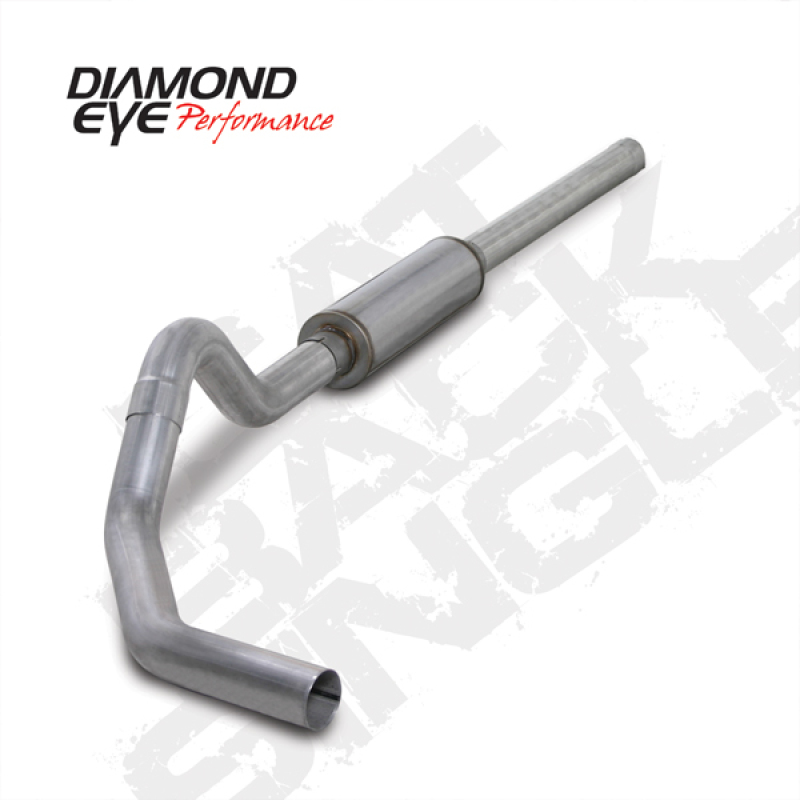 Diamond Eye KIT 4in Catback Single AL: 2004.5-2007.5 DODGE CUMMINS 600 - Image 2