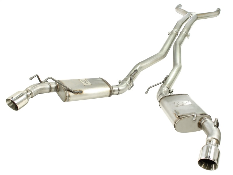 aFe MACHForce XP Exhaust 3in Stainless Stee CB/10-13 Chevy Camaro V8-6.2L (td) (pol tip) - Image 2