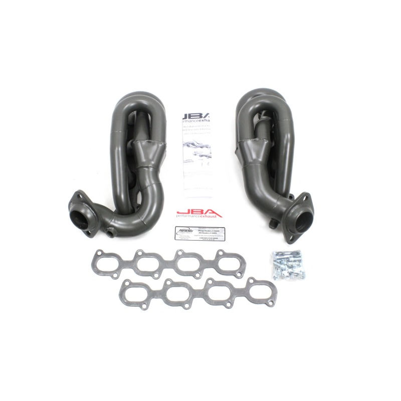 JBA 07-14 Ford GT500 5.4/5.8L 4V 1-5/8in Primary Ti Ctd Cat4Ward Header - Image 2