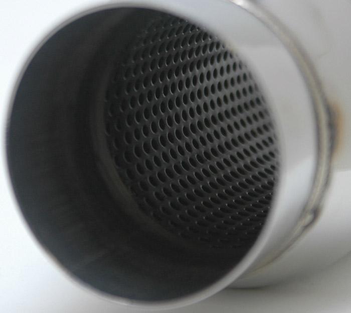 Vibrant SS Resonator (Standard Design) 2.25in inlet/outlet x 12in long - Image 7