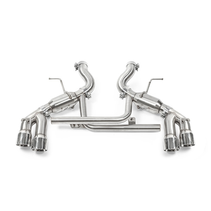Mishimoto 2016+ Chevrolet Camaro SS Quad-Tip Pro Axle-Back Exhaust w/ Polished Tips - Image 6