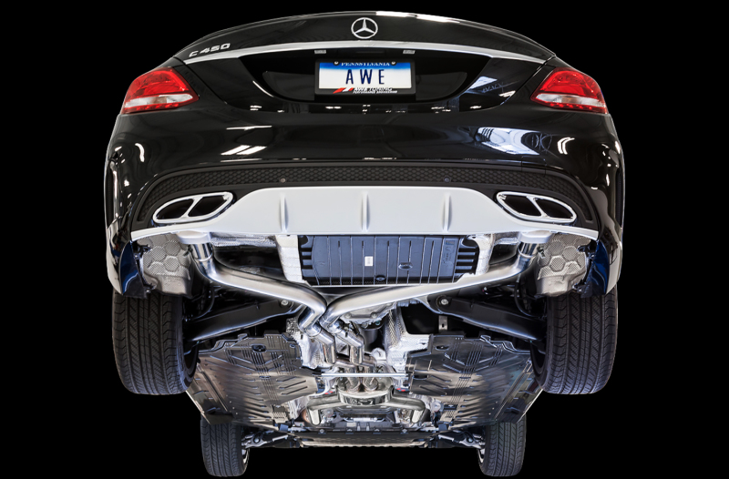 AWE Tuning Mercedes-Benz W205 C450 AMG / C400 Track Edition Exhaust - Image 2