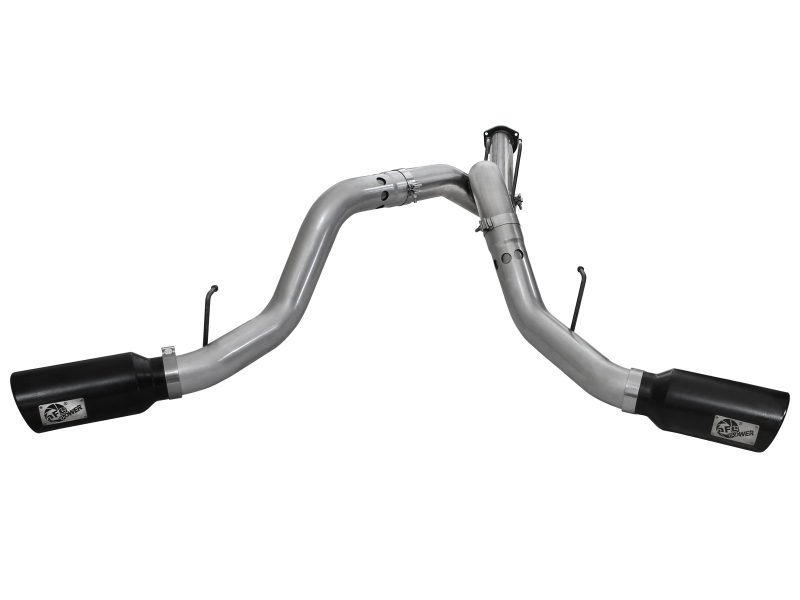 aFe Large Bore-HD DPF-Back Exhaust System Ford Diesel Trucks 11-14 V8-6.7L (td) - Image 5