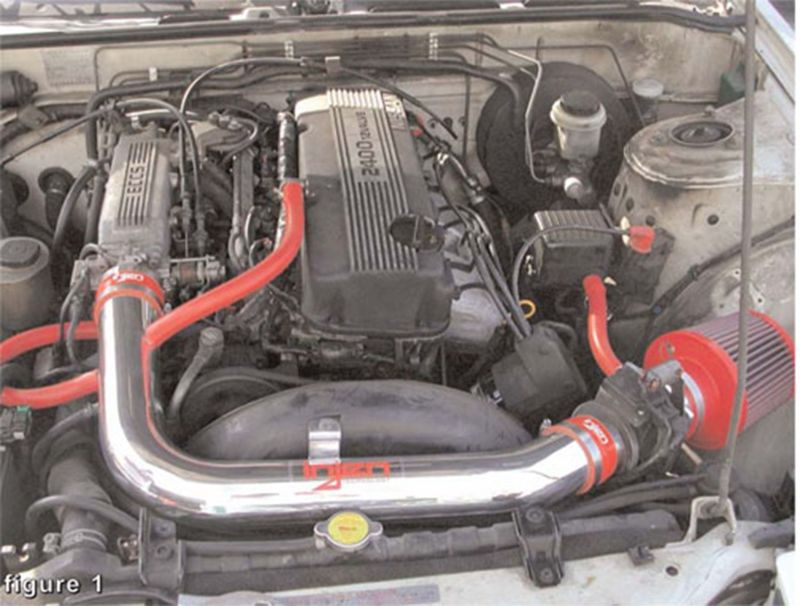 Injen 89-90 240SX 12 Valve Polished Short Ram Intake - Image 2