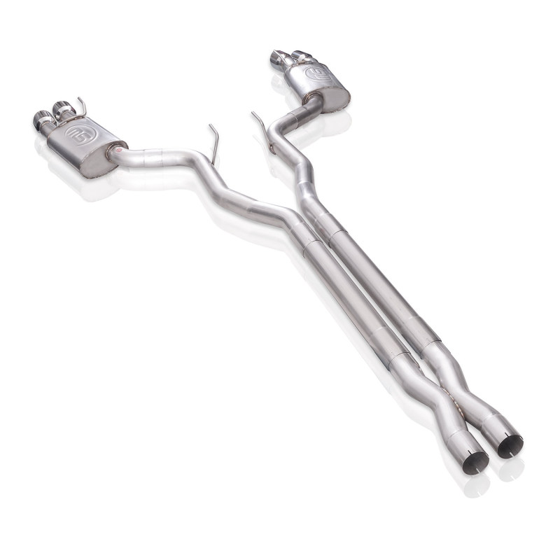 Stainless Works 18+ Ford Mustang GT Redline X-Pipe Performance Connect Cat-Back Exhaust - Image 4