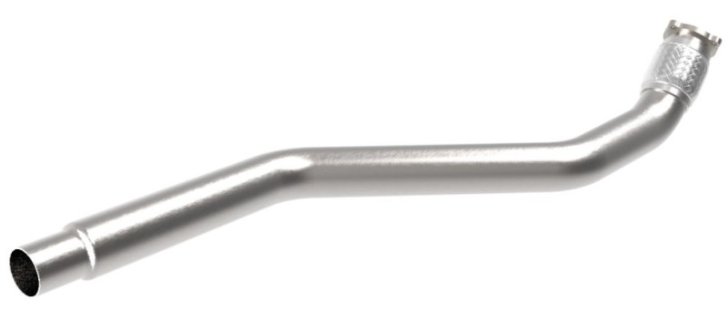 aFe POWER MACH Force-Xp 09-16 Audi A4/A5 B8 L4-2.0L(t) 304 SS 3in. Front Resonator Delete Pipe - Image 4