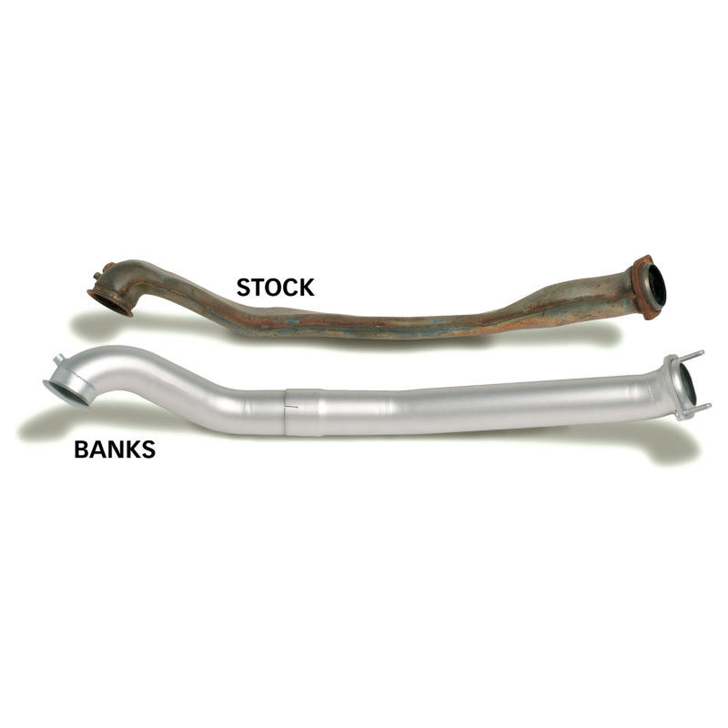 Banks Power 94-97 Ford 7.3L ECSB Monster Exhaust System - SS Single Exhaust w/ Black Tip - Image 7