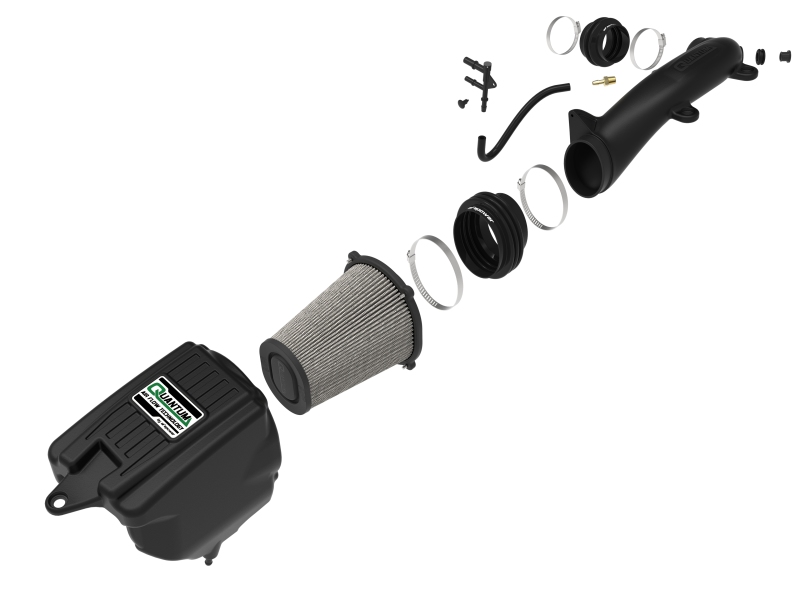 aFe Quantum Pro DRY S Cold Air Intake System 18-20 Jeep Wrangler JL L4-2.0L (t) - Image 2