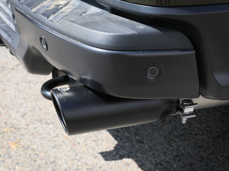 aFe Vulcan Series 3in 304SS Cat-Back Exhaust 24-25 Ford Ranger Raptor V6-3.0L (tt) w/ Black Tips - Image 7