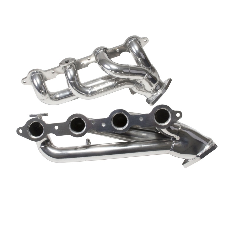 BBK 99-04 GM Truck SUV 4.8 5.3 Shorty Tuned Length Exhaust Headers - 1-3/4 Silver Ceramic - Image 6