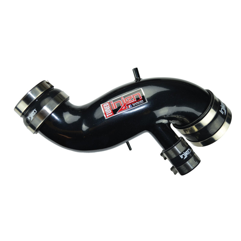 Injen 03-06 Evo 8/9/MR Cast Aluminum Intake System w/ Full Intercooler Piping Black Short Ram Intake - Image 6