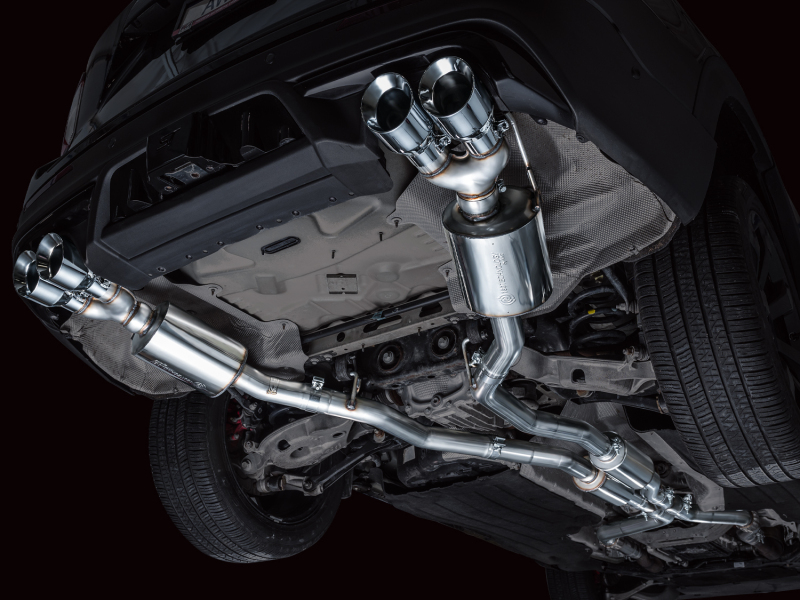 AWE Tuning 2020+ Ford Explorer ST Touring Edition Exhaust w/ Chrome Silver Tips - Image 3