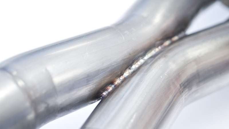 Stainless Works 2016-18 Cadillac CTS-V Sedan Catback System Resonated X-Pipe Dual-Mode Mufflers - Image 8