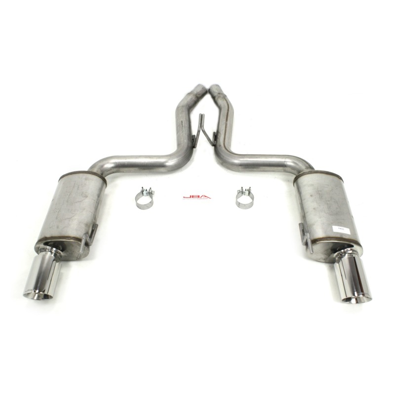 JBA 15-17 Ford Mustang 5.0L 409SS Dual Rear Exit Axle Back Exhaust - Image 2