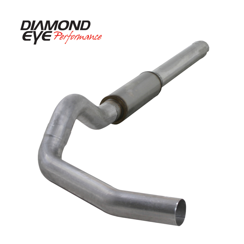 Diamond Eye KIT 5in Catback Single AL: 2004.5-2007.5 DODGE CUMMINS 600