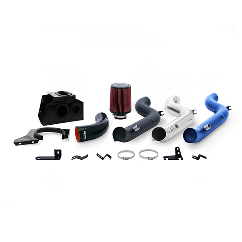 Mishimoto 2016 Ford Focus RS 2.3L Performance Air Intake Kit - Wrinkle Nitrous Blue - Image 2
