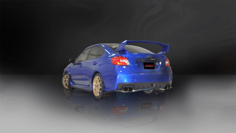 Corsa 2015-2021 Subaru WRX Cat Back Exhaust Black Quad 3.5in Tips *Sport* - Image 3