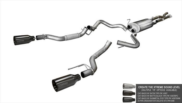 Corsa 2017-2020 Ford F-150 Raptor Super Cab / Super Crew Cab 3.5L V6 X-Pipe - Image 9